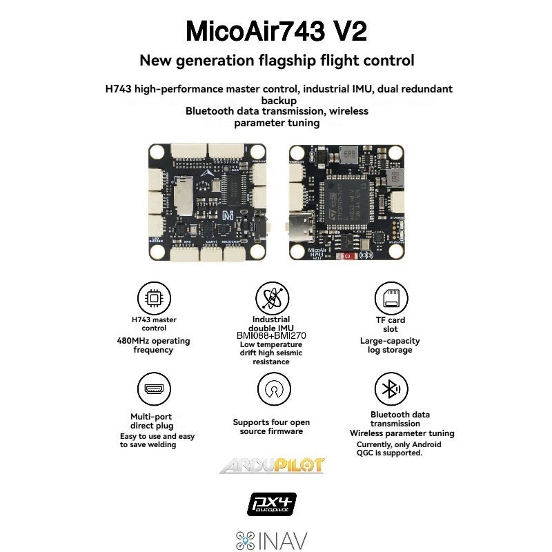 MicoAir743 V2 Controllore di v - Drone Gimbal Controller recensione e prezzo